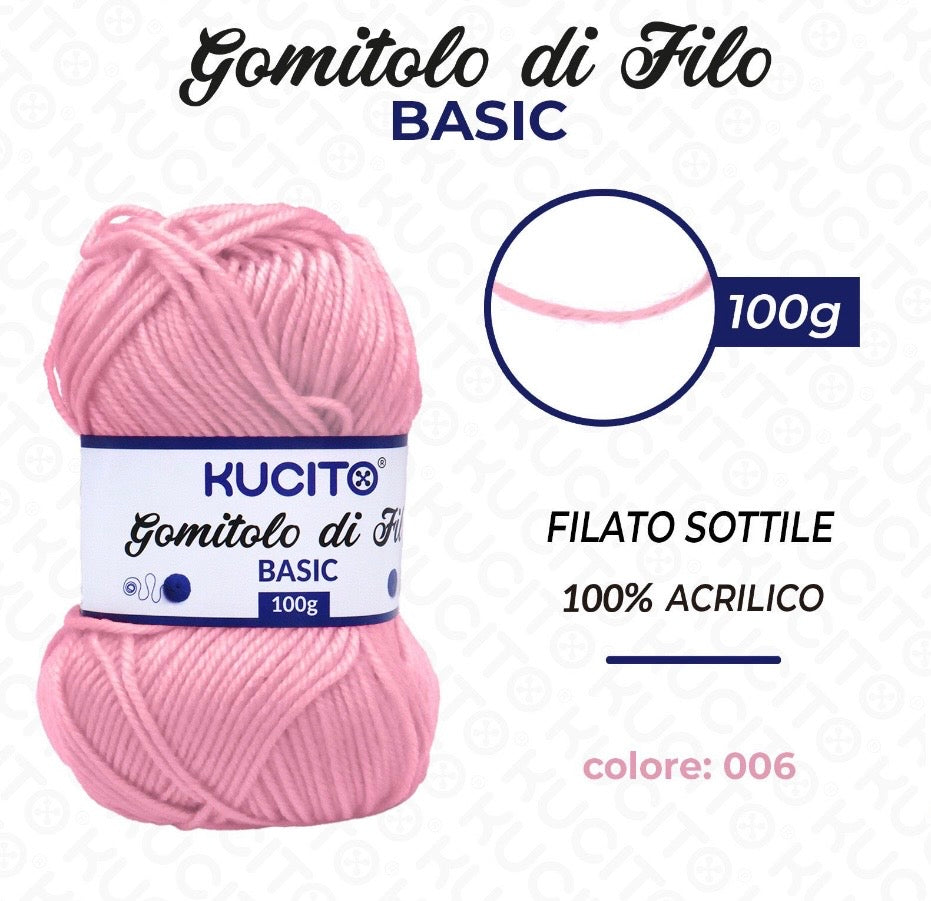 Gomitolo di filo BASIC 100g FGD MODA