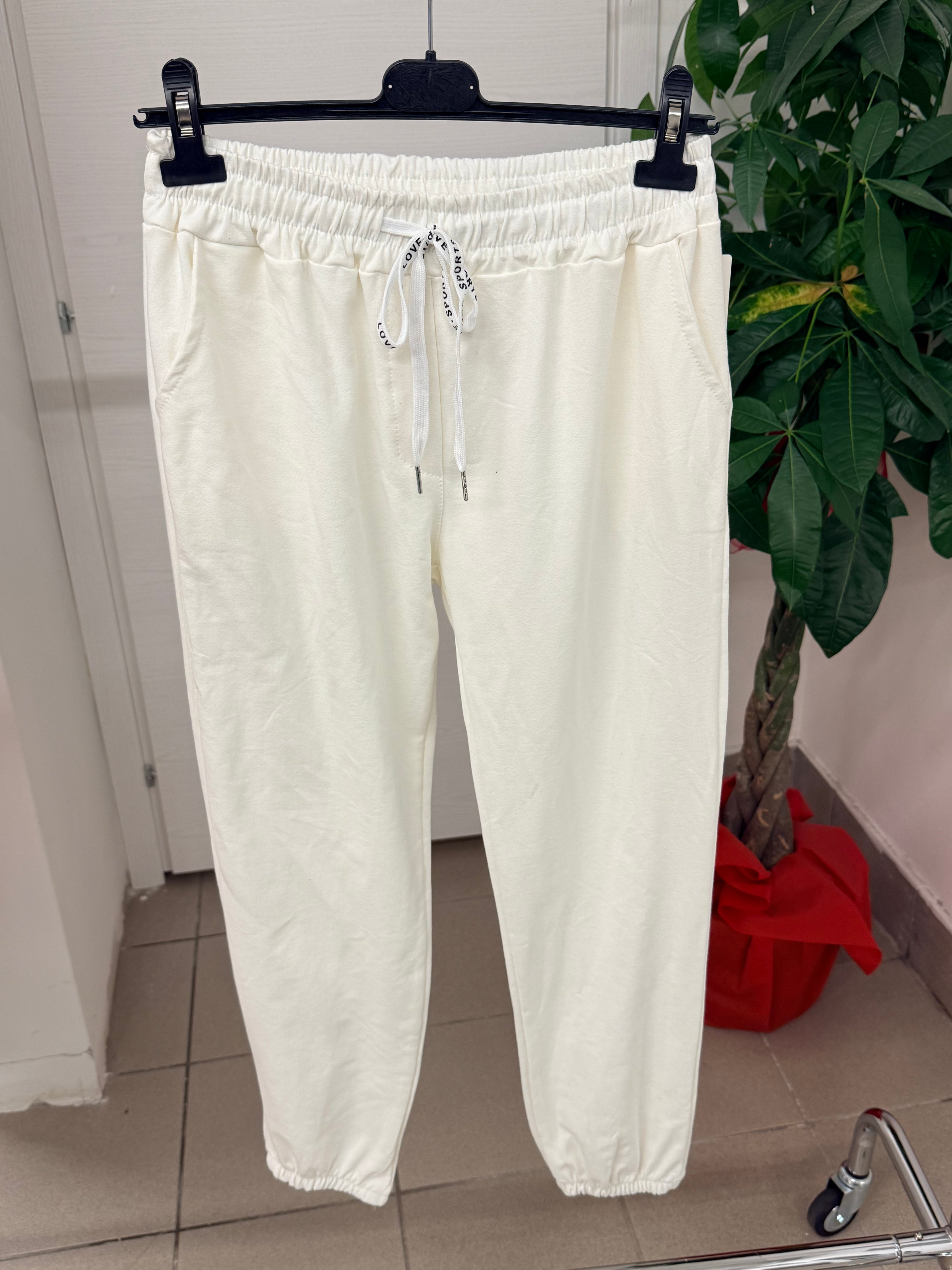 Pantaloni tuta con polsini FGD MODA