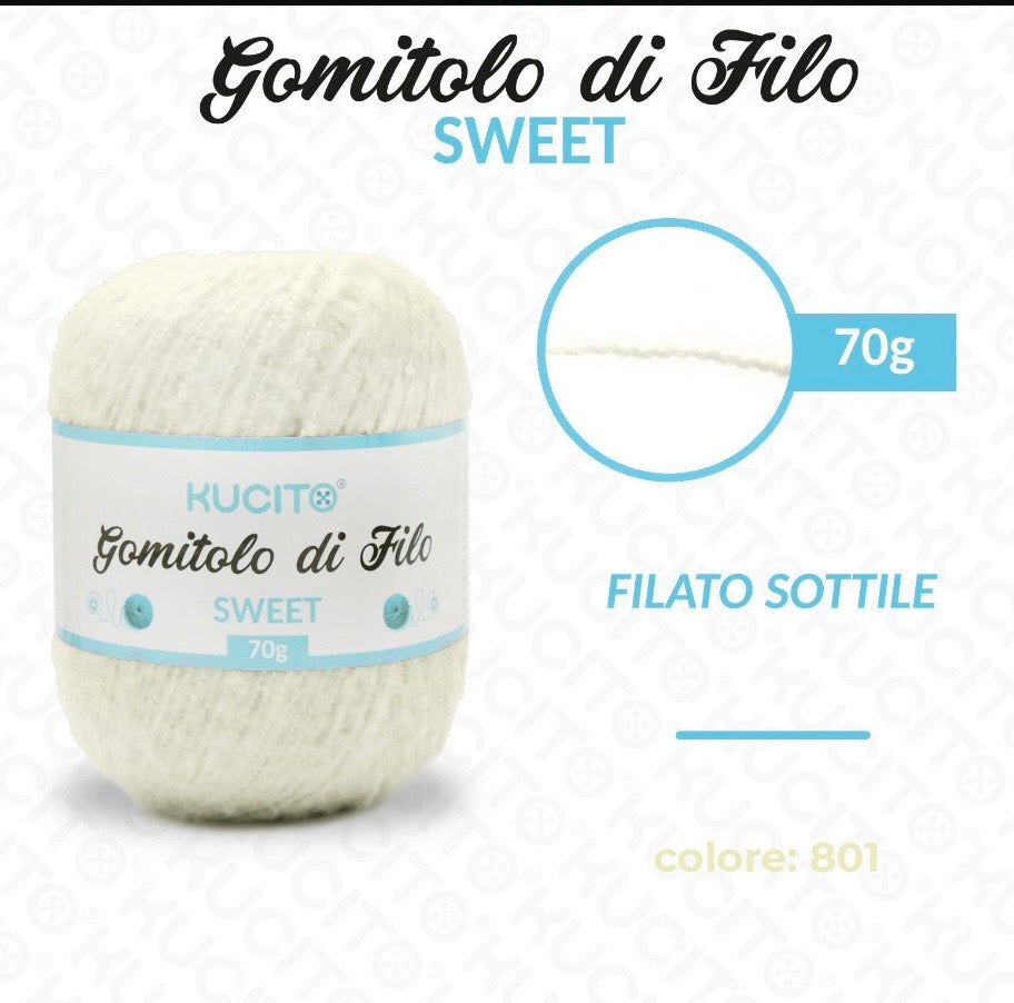 Gomitoli di filo SWEET 70g FGD MODA