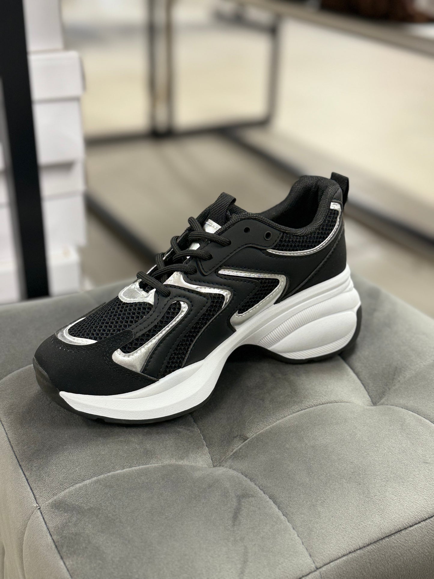 Sneakers platform alta FGD MODA