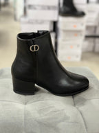 Stivaletti in ecopelle tacco 5cm FGD MODA