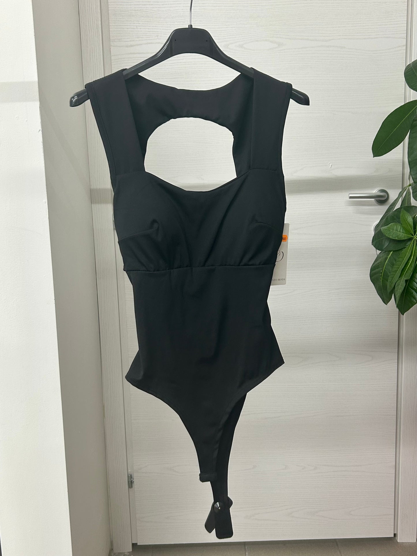 Body con spacco dietro
