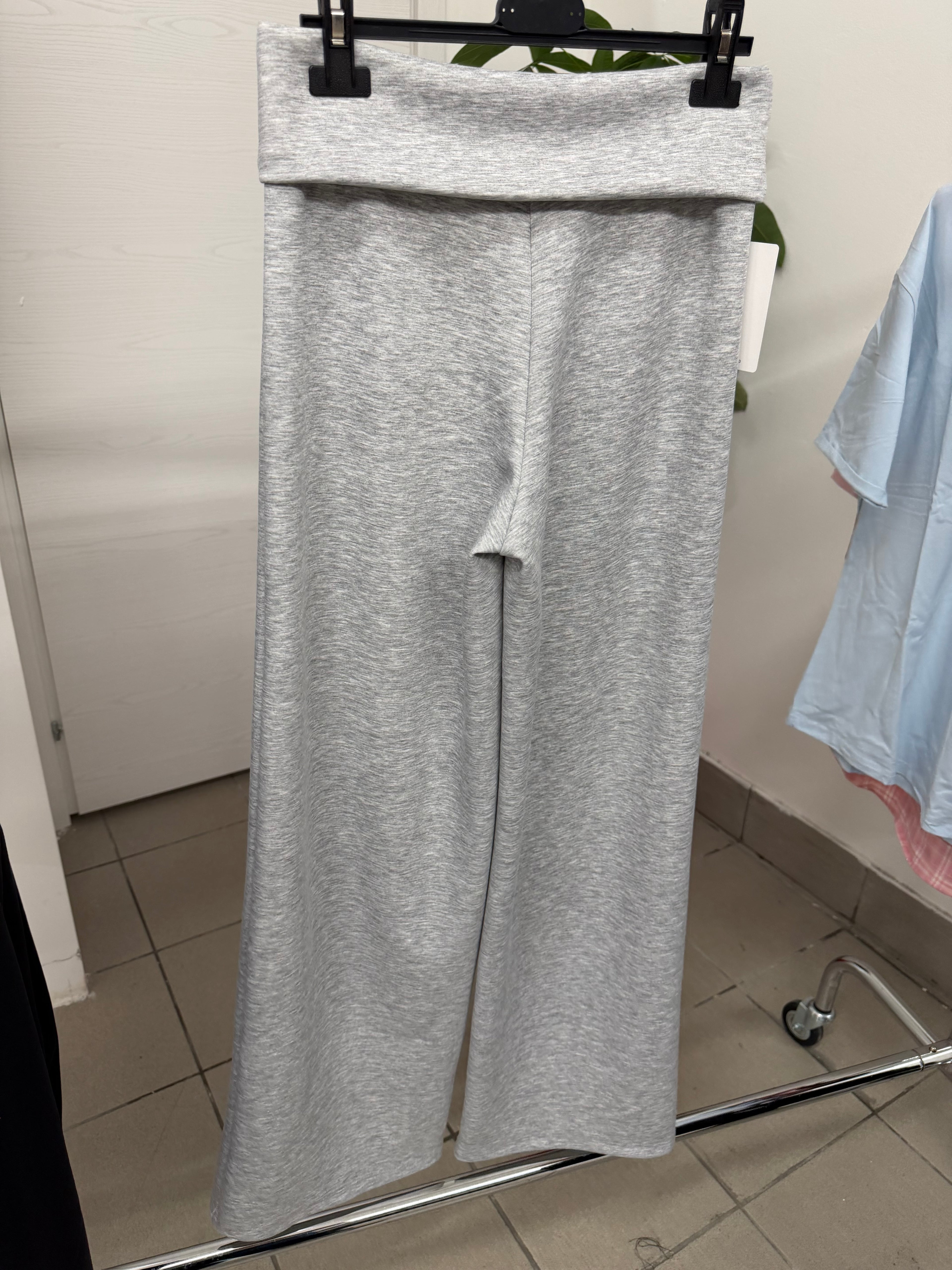 Pantaloni a palazzo con banda alta FGD MODA