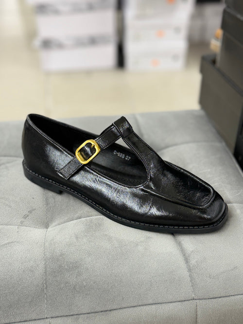Ballerine in ecopelle T-Bar FGD MODA