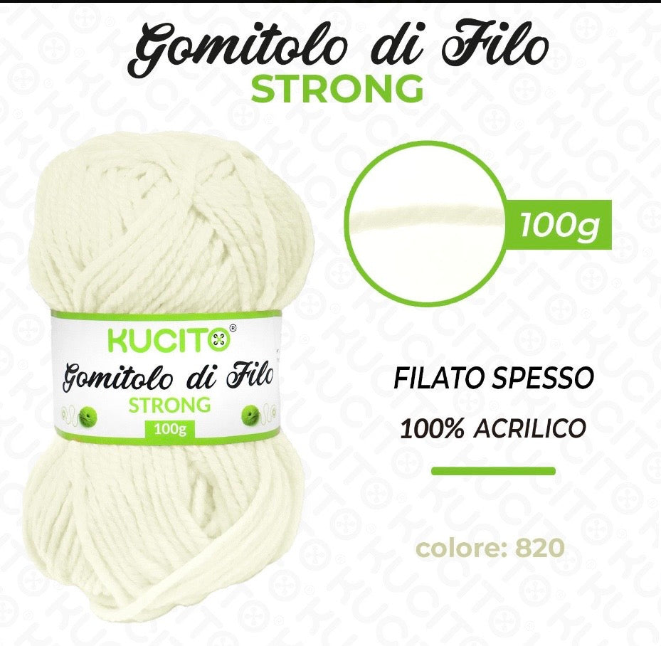 Gomitolo di filo STRONG 100g FGD MODA