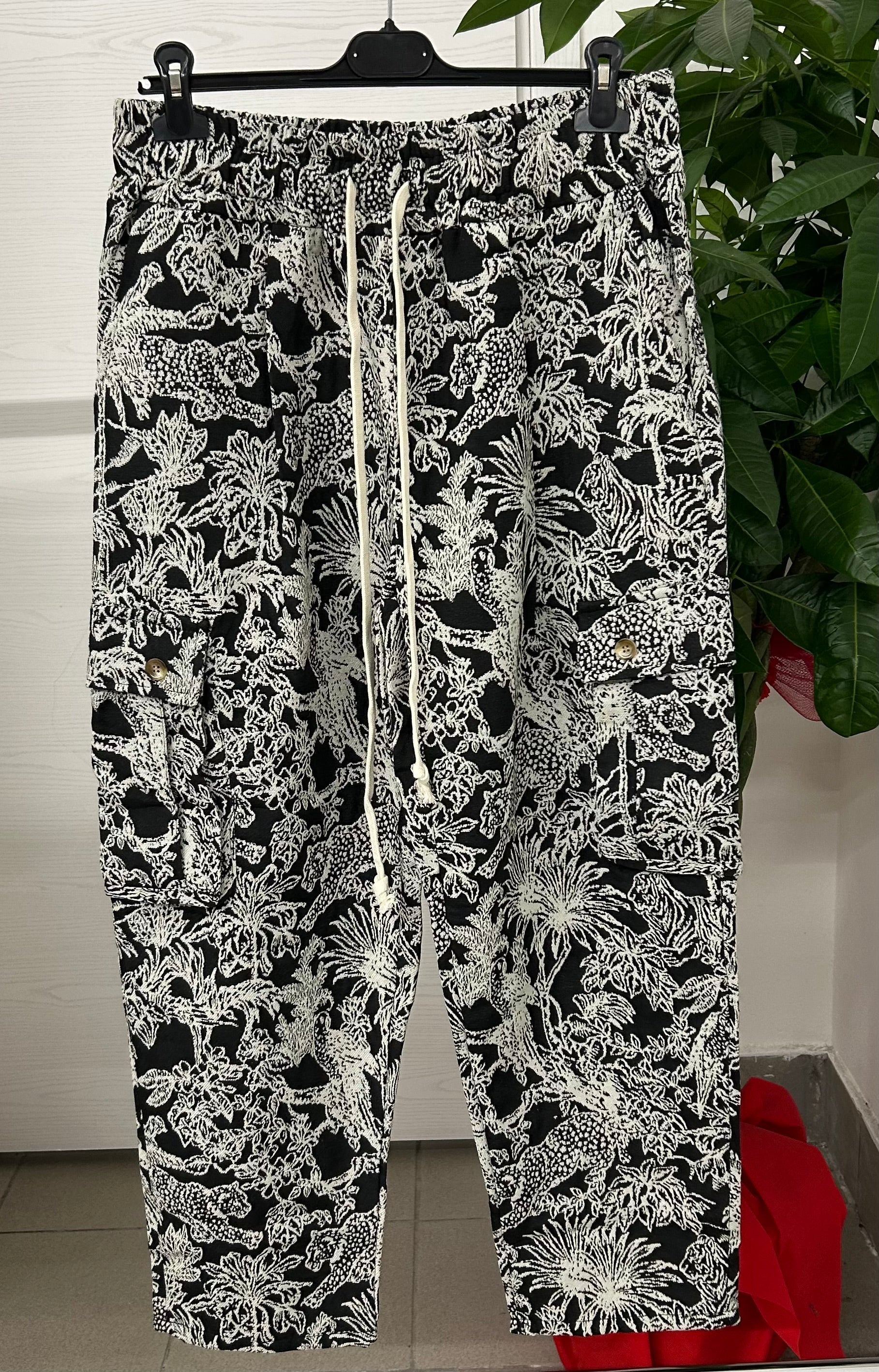 Pantalone a fantasia FICKO FGD MODA