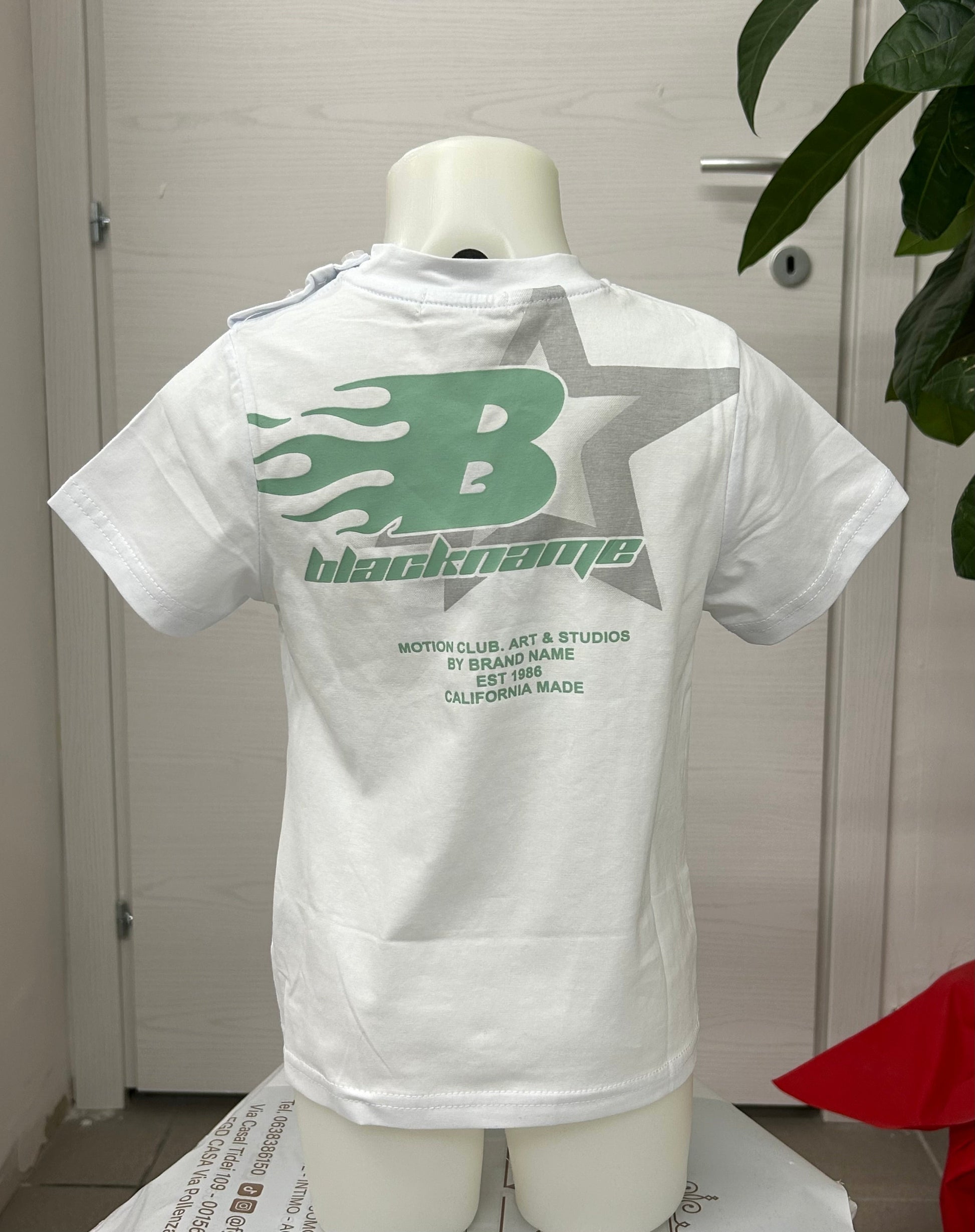T-shirt con fantasia FGD MODA