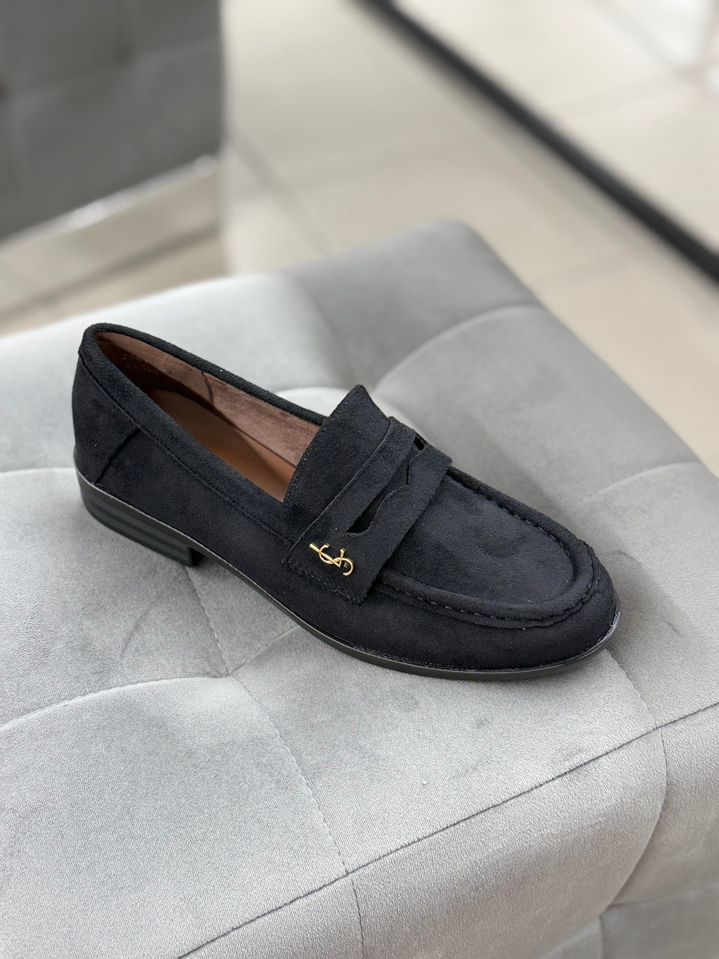 Mocassini in camoscio 2861 FGD MODA