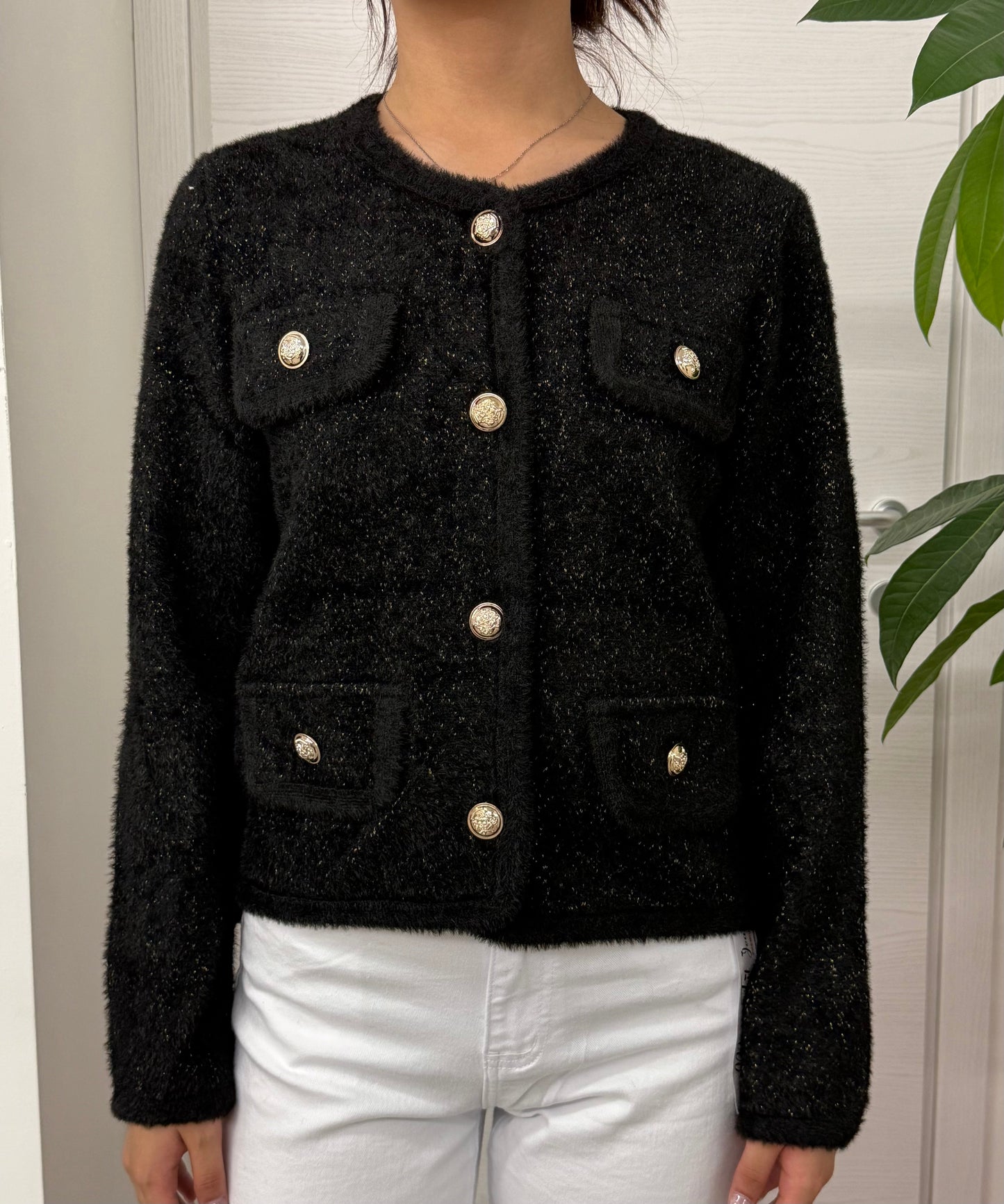 Giacca alla francese con bottoni FGD MODA