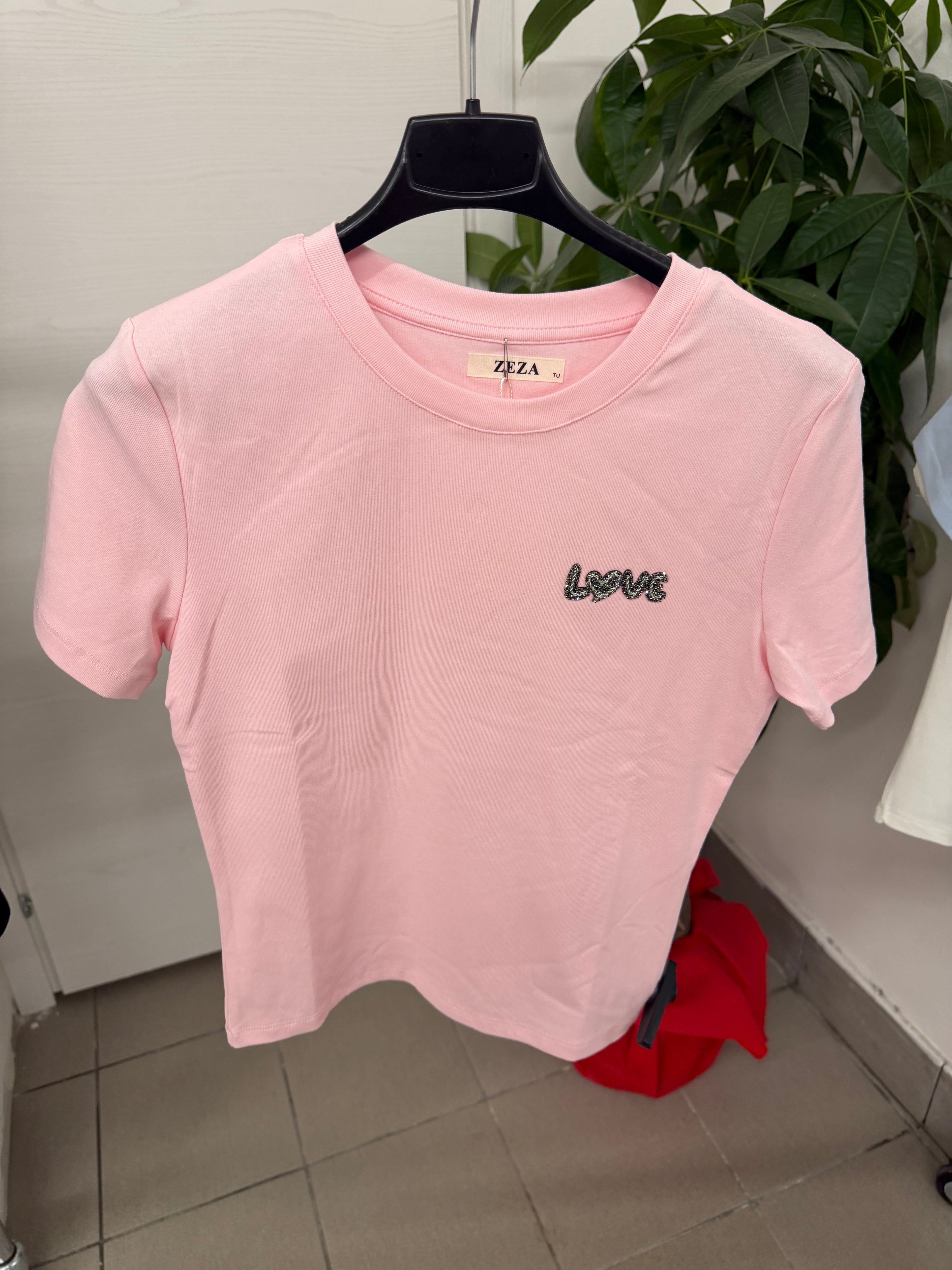 T-shirt love FGD MODA