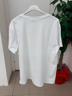 T-shirt con scritta “Meraviglia” FGD MODA