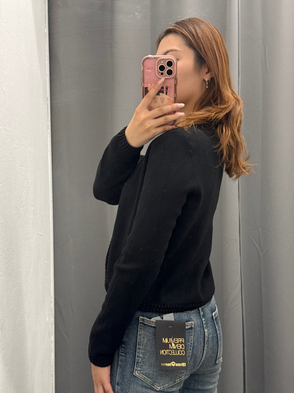 Cardigan Con Inteccio Sul Bordo FGD MODA