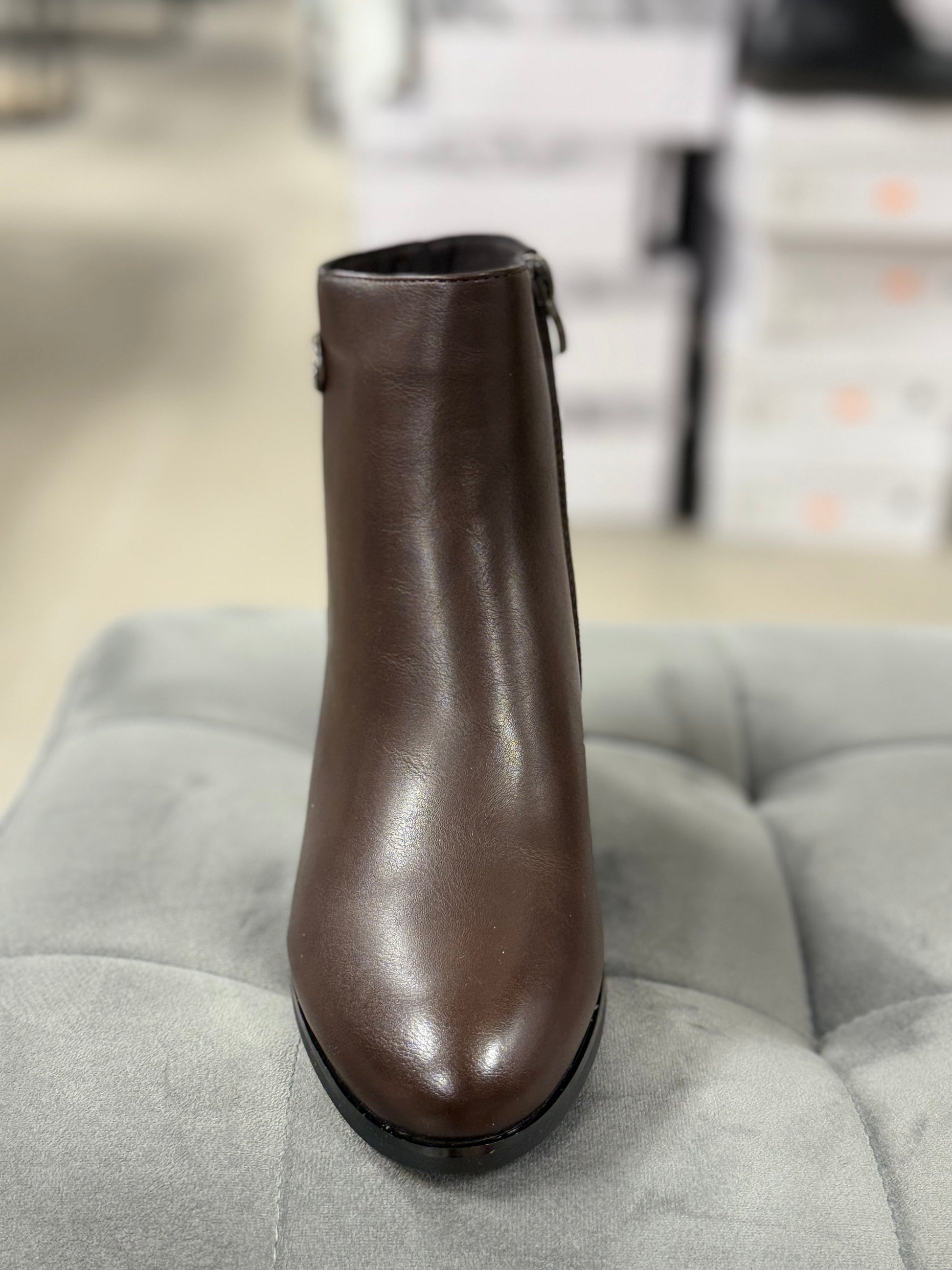 Stivaletti in ecopelle tacco 5cm FGD MODA