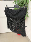 Top a Fascia in Pizzo con Taglio Obliquo FGD MODA