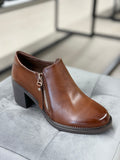 Stivaletti in ecopelle tacco 5cm FGD MODA