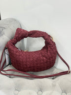 Borsa Mini In Camoscio Con Intreccio FGD MODA