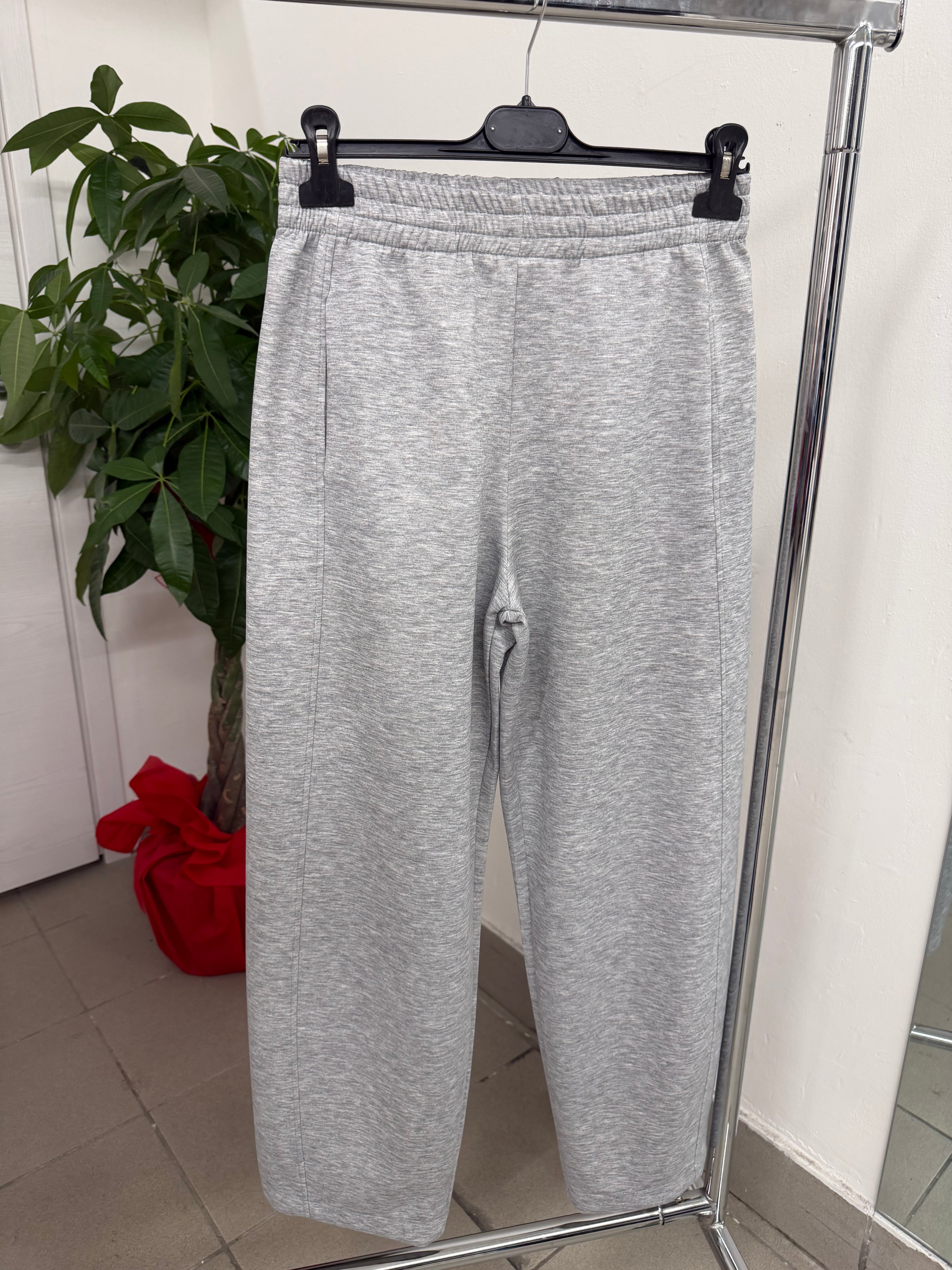 Pantalone tuta balloon con riga lungo la tasca FGD MODA