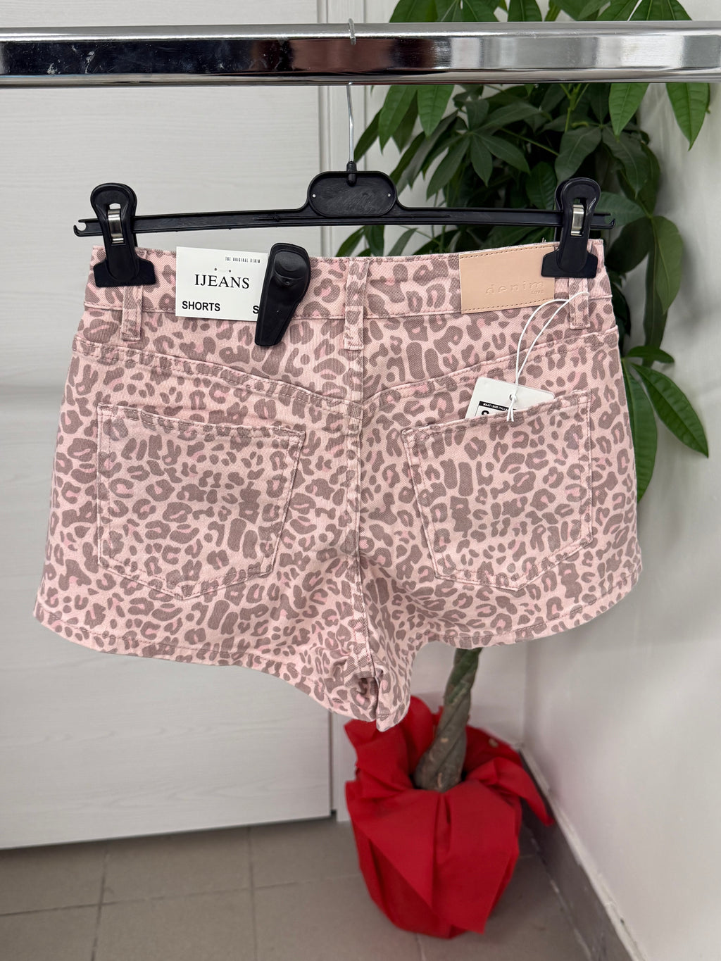 Pantaloncini leopardati D316 FGD MODA