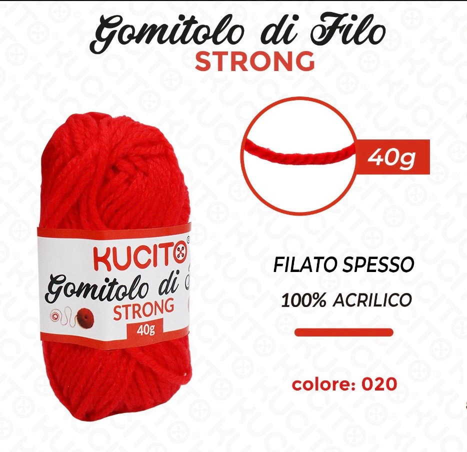 Gomitolo di filo STRONG 40g FGD MODA