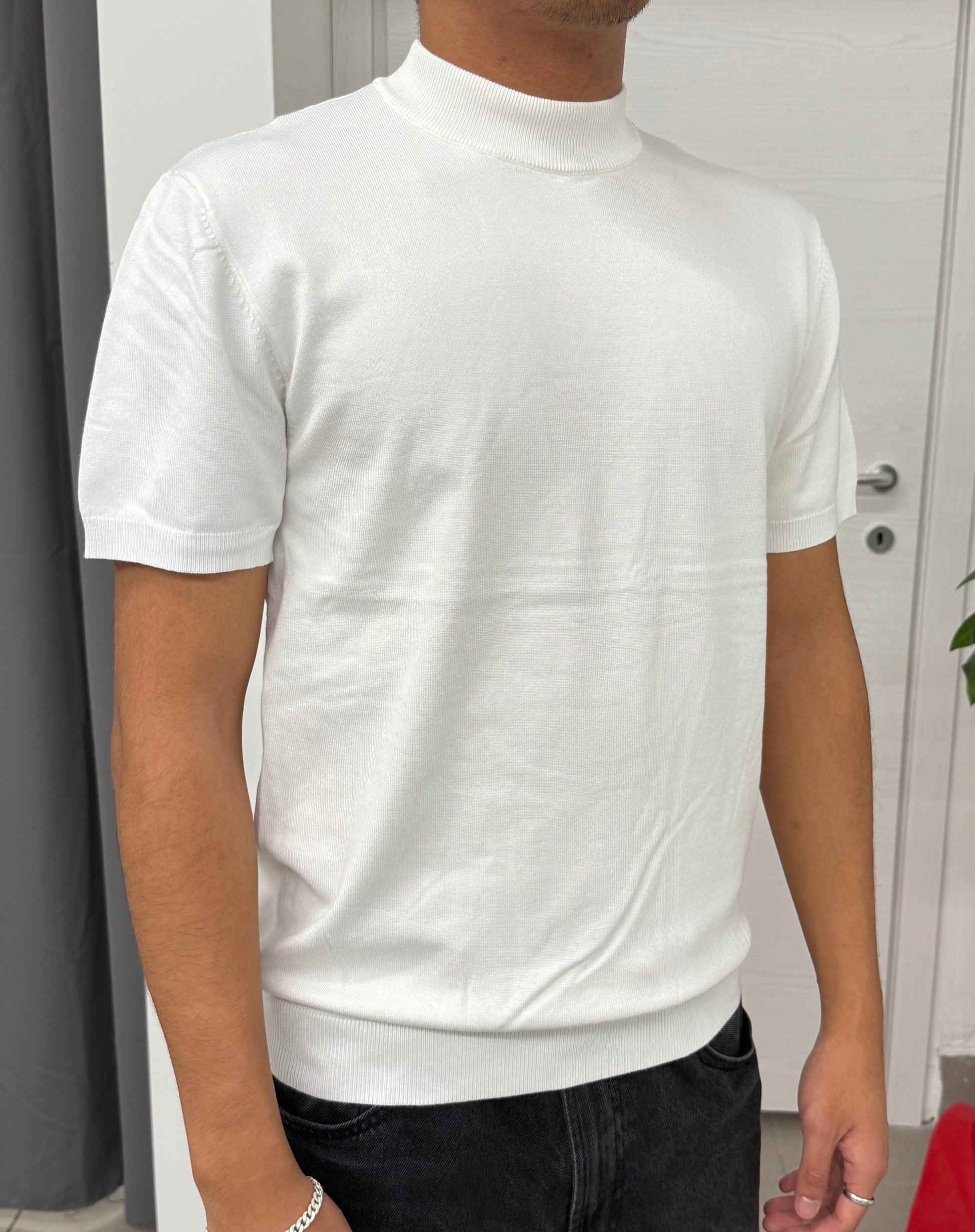 T-shirt in maglia Bruno Leoni FGD MODA