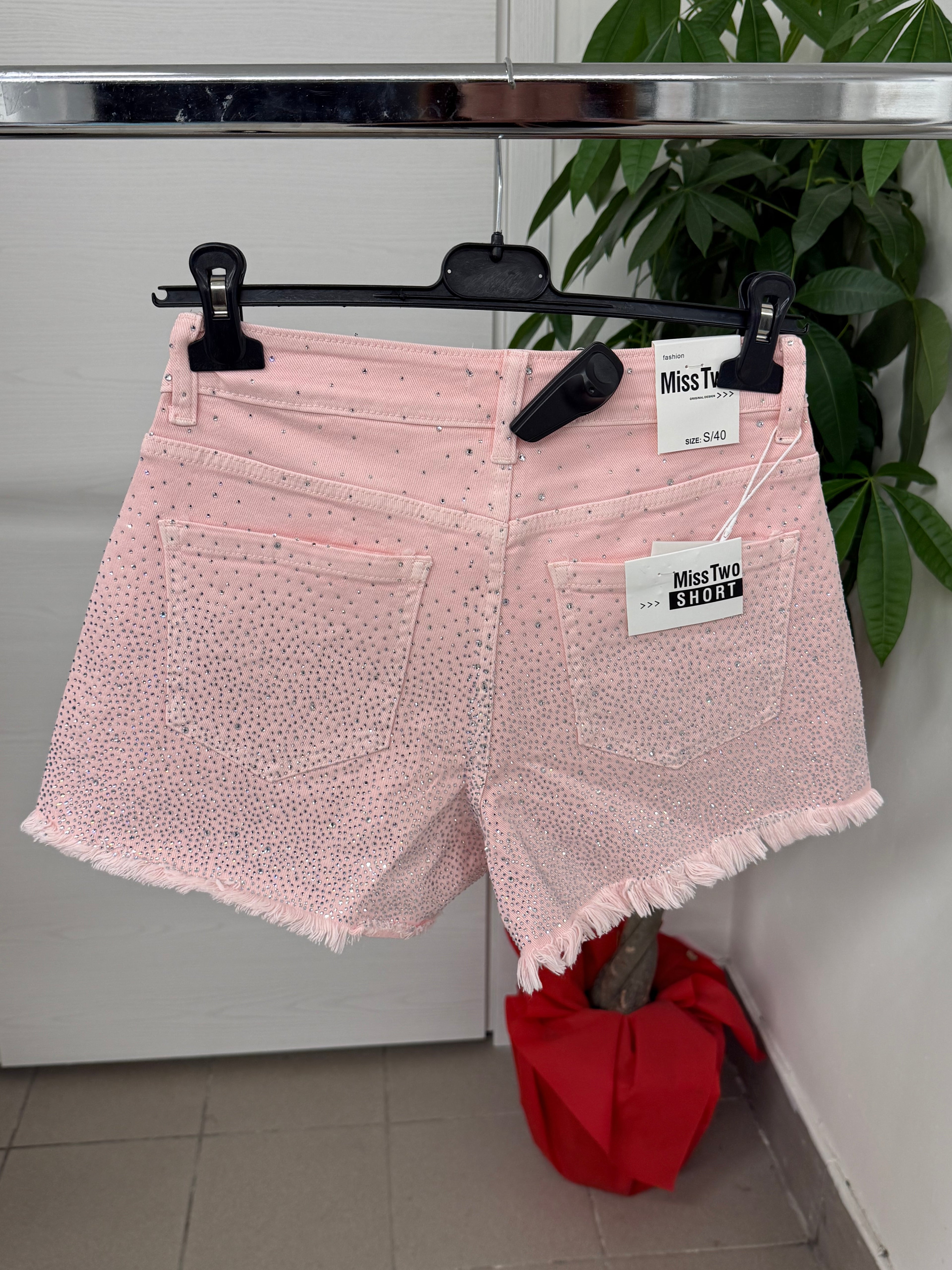 Pantaloncini brillantinati MS-2262 FGD MODA