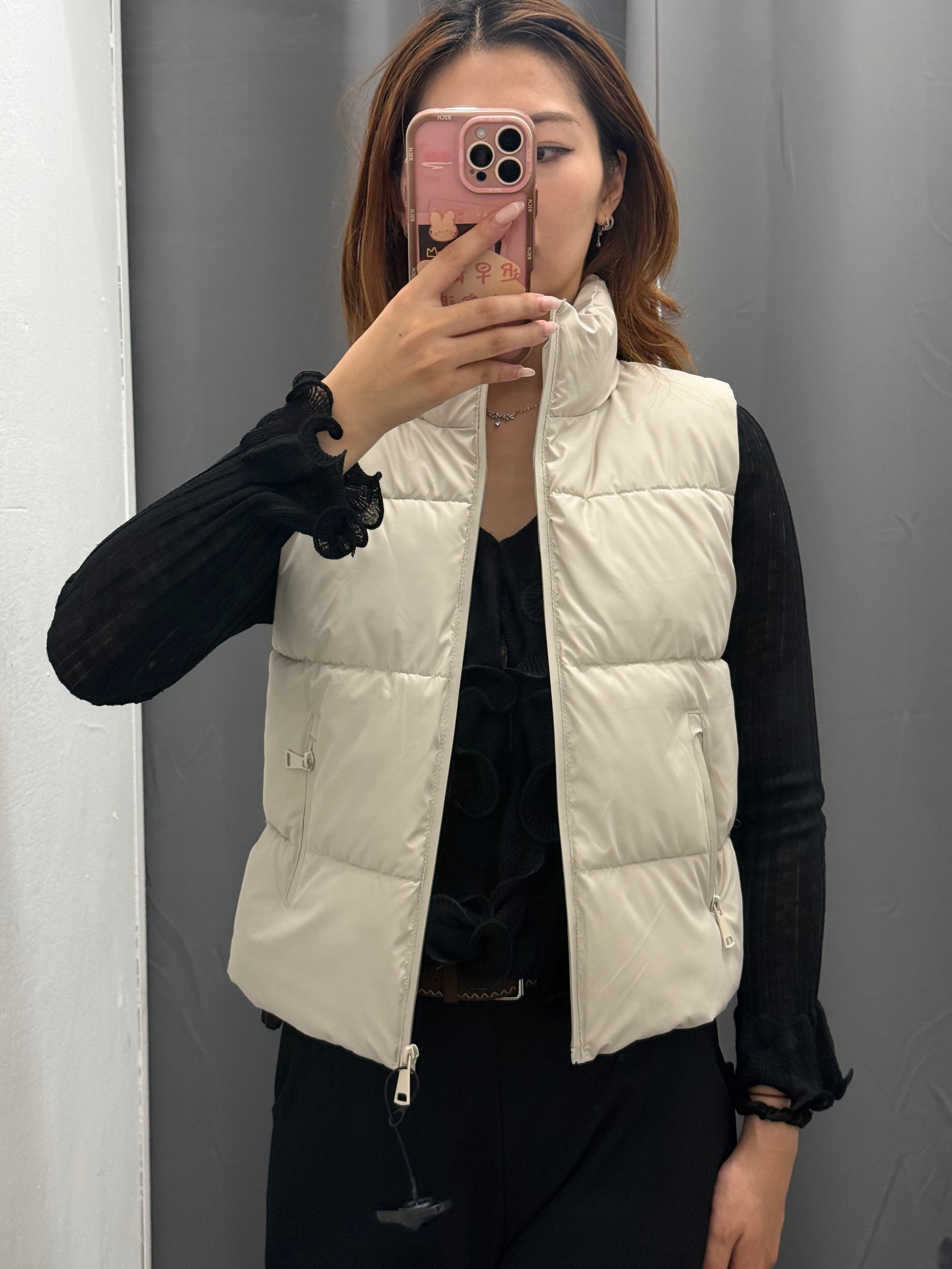 Gilet Quilted Con Tasche FGD MODA