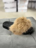 Ciabatte con pelliccia FGD MODA