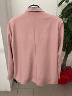 Giacca blazer con chiusura obliqua foderata all’interno con spalle imbottite FGD MODA