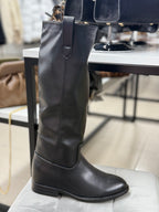Stivali in ecopelle con zeppa interna FGD MODA