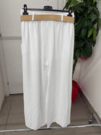 Pantaloni 100% viscosa a palazzo con cinta FGD MODA