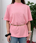 T-shirt over con spalle imbottite FGD MODA