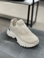 Sneakers brillantinati FGD MODA