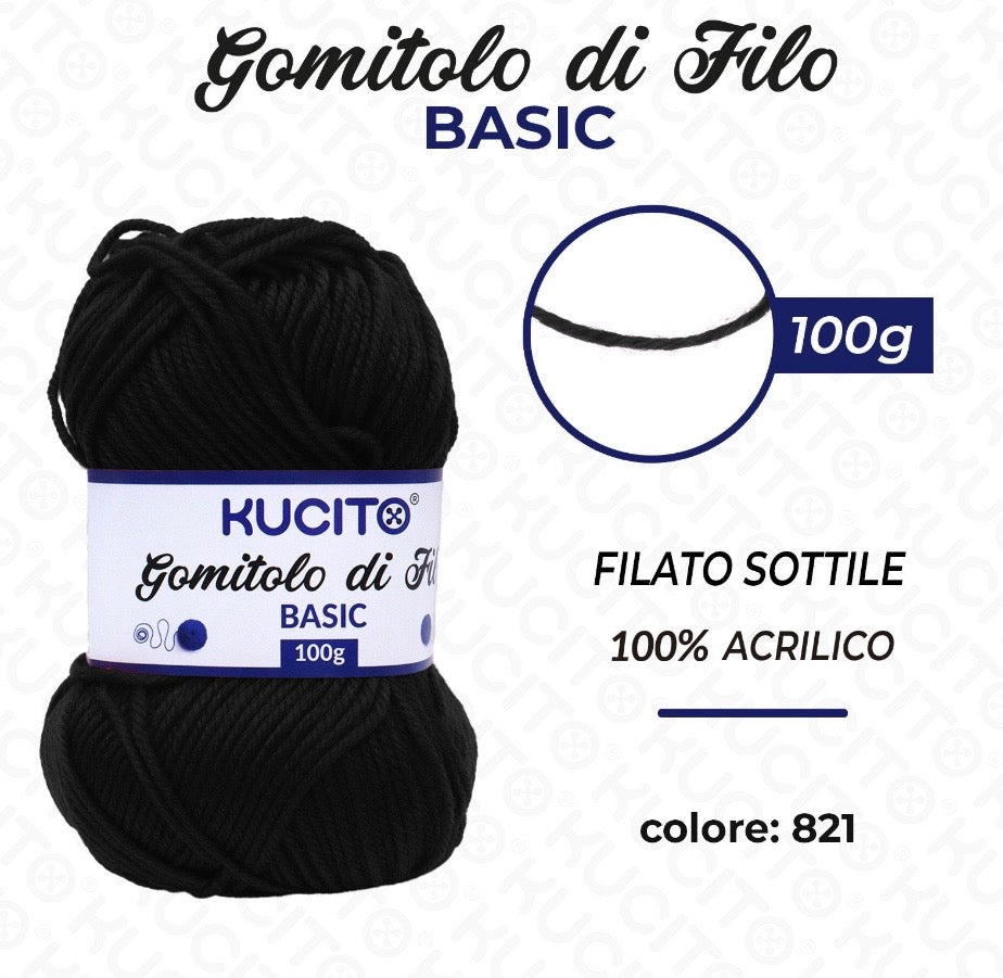 Gomitolo di filo BASIC 100g FGD MODA