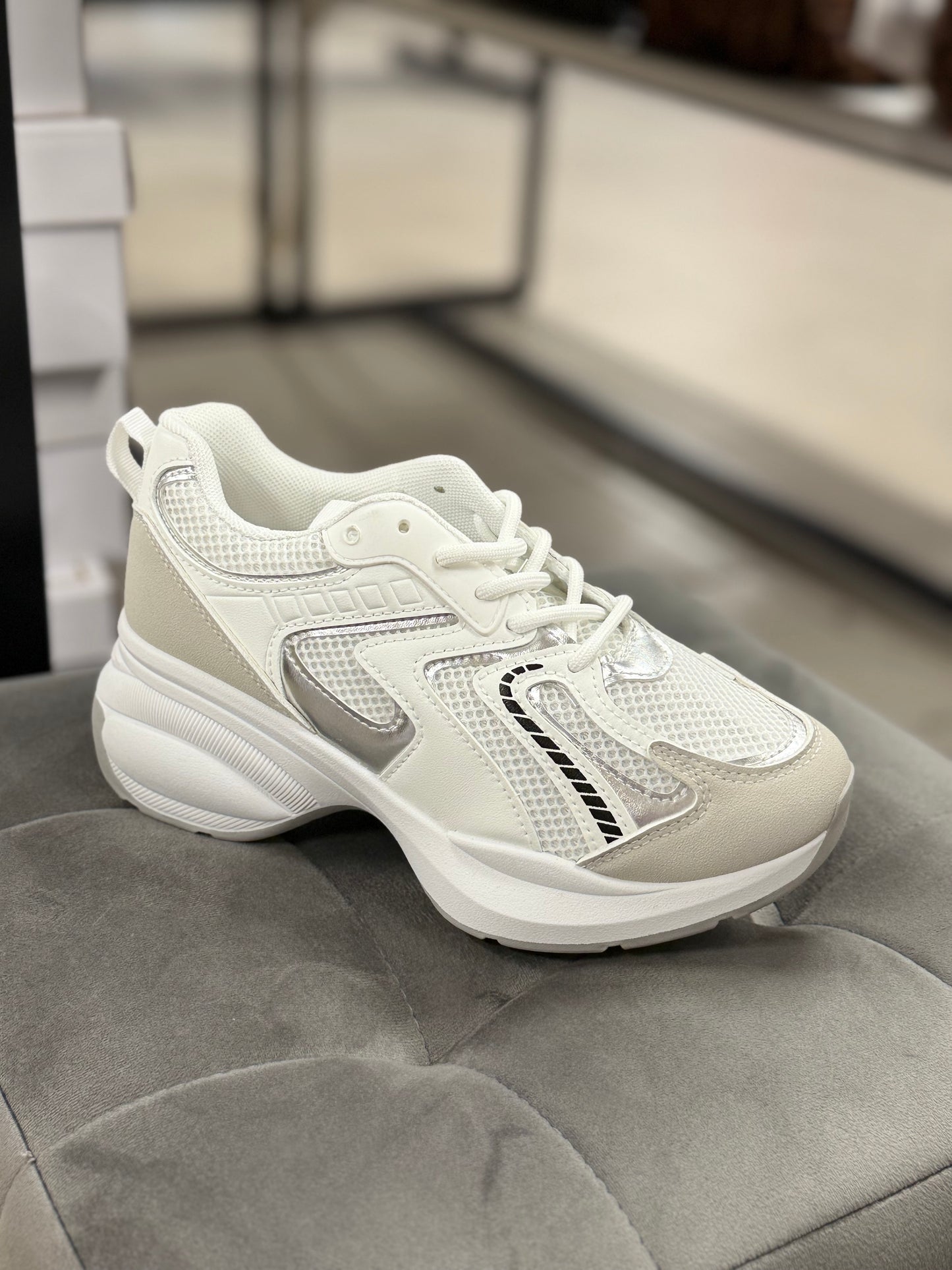 Sneakers platform alta FGD MODA