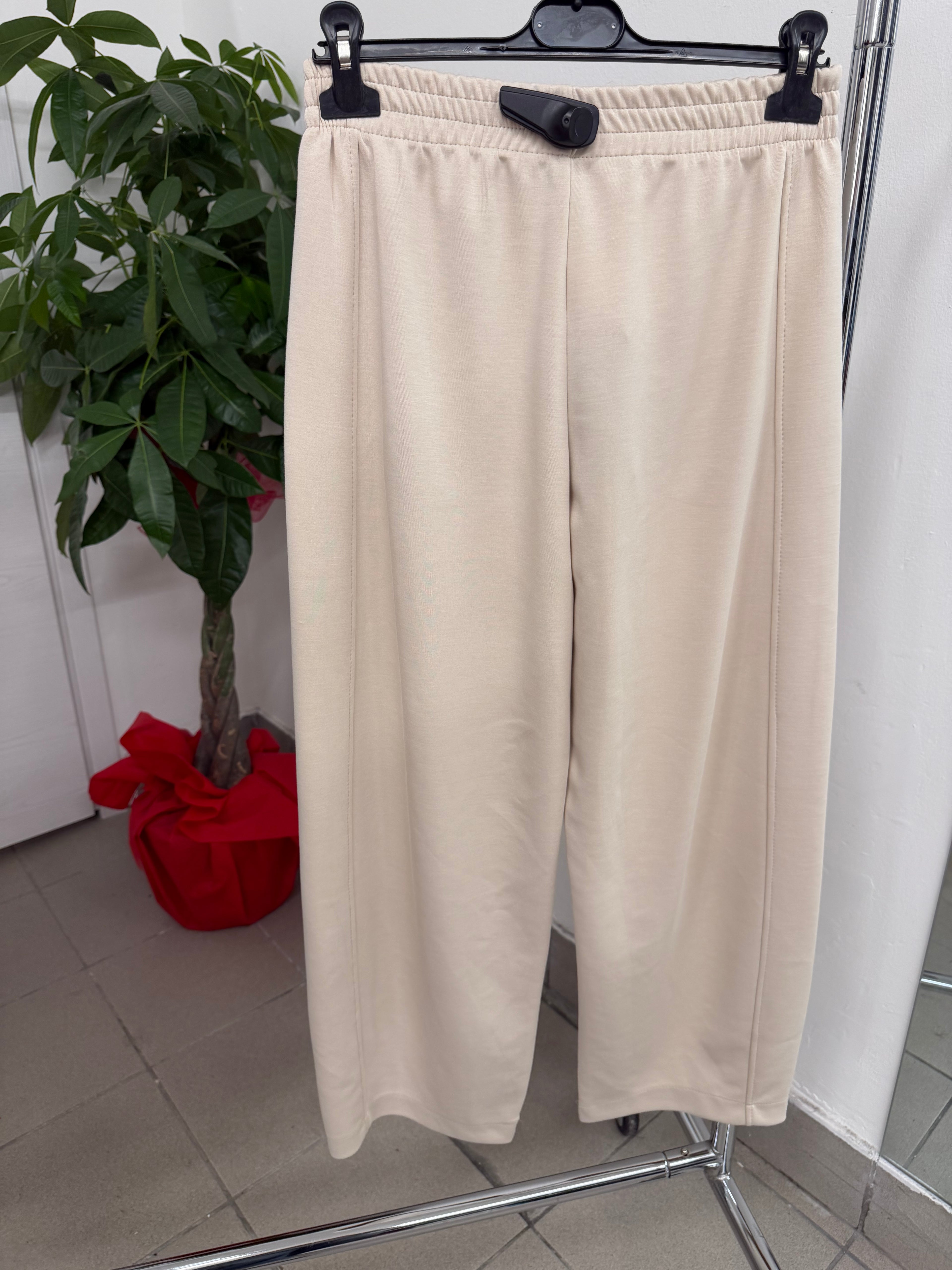 Pantalone tuta balloon con riga lungo la tasca FGD MODA