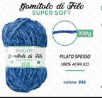 Gomitolo di filo SUPER SOFT 100g FGD MODA