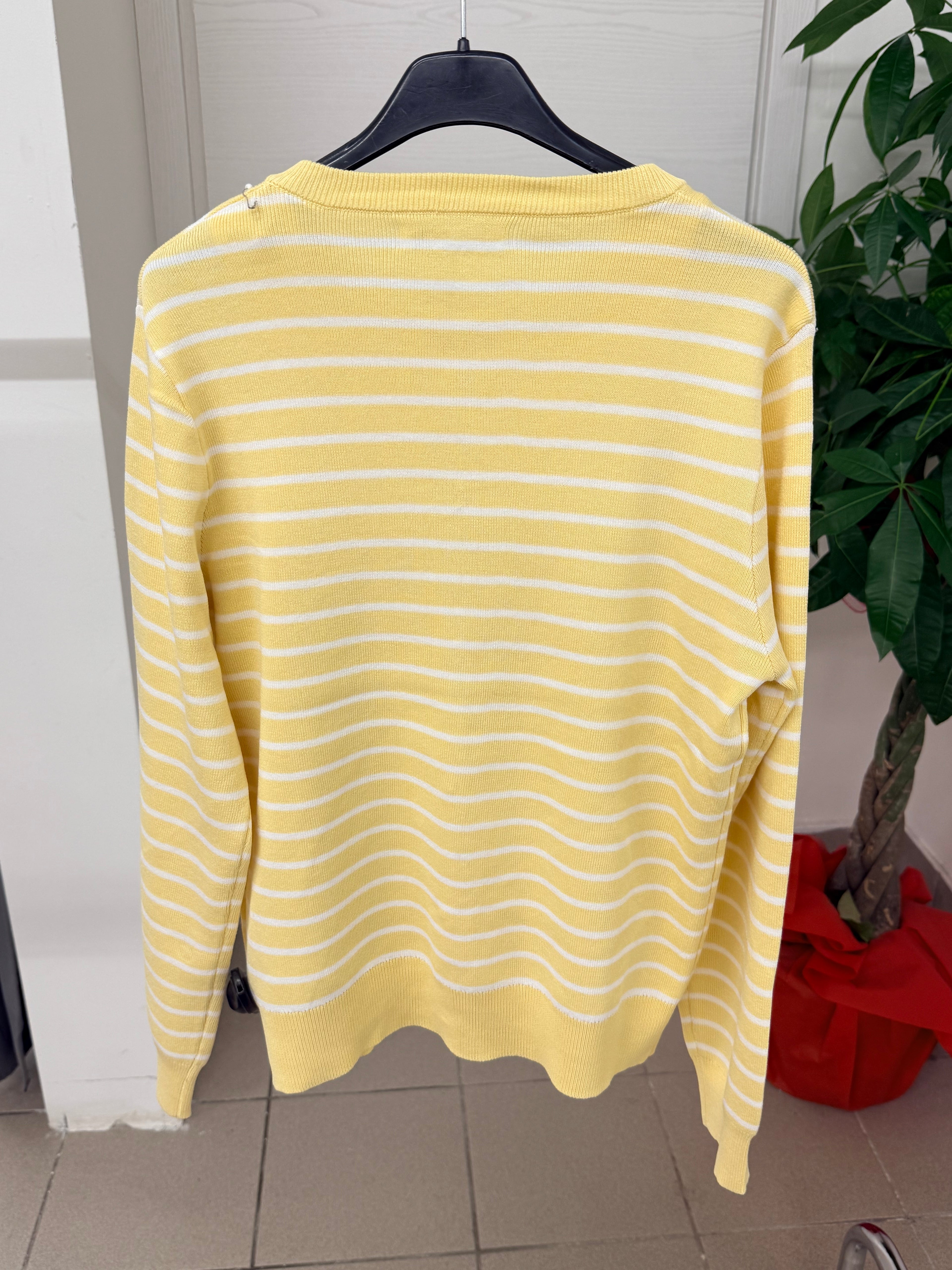 Set coordinato Canotta e Cardigan a righe FGD MODA