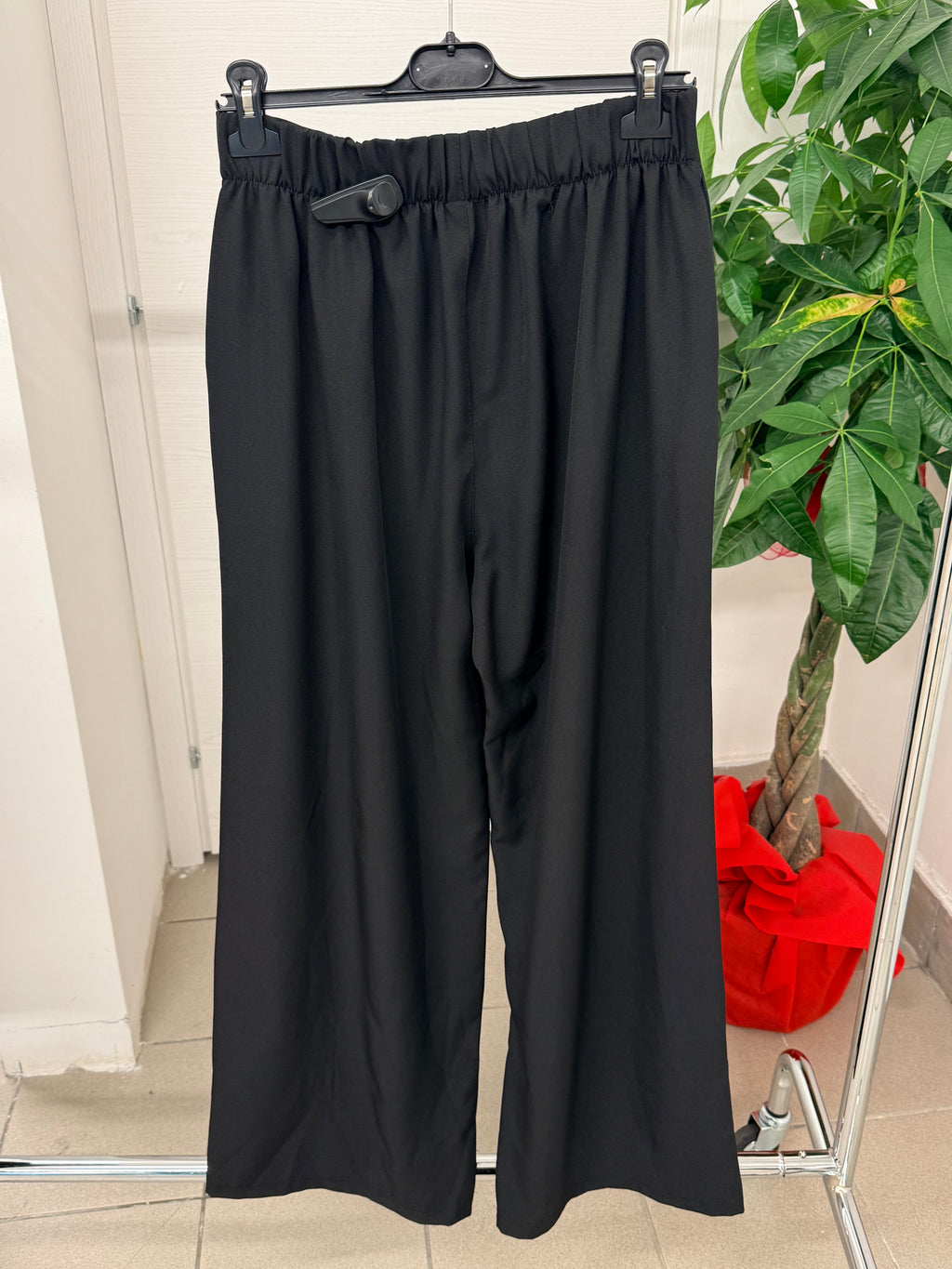 Pantaloni a palazzo con fiocco FGD MODA