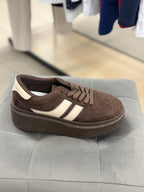 Sneakers In Camoscio Con Platform A253 FGD MODA