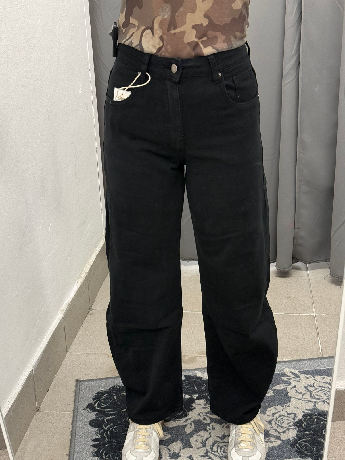 Jeans Barrel Neri FGD MODA