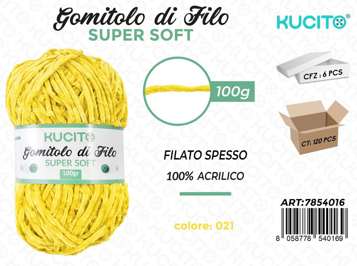 Gomitolo Filo Super Soft 100g FGD MODA