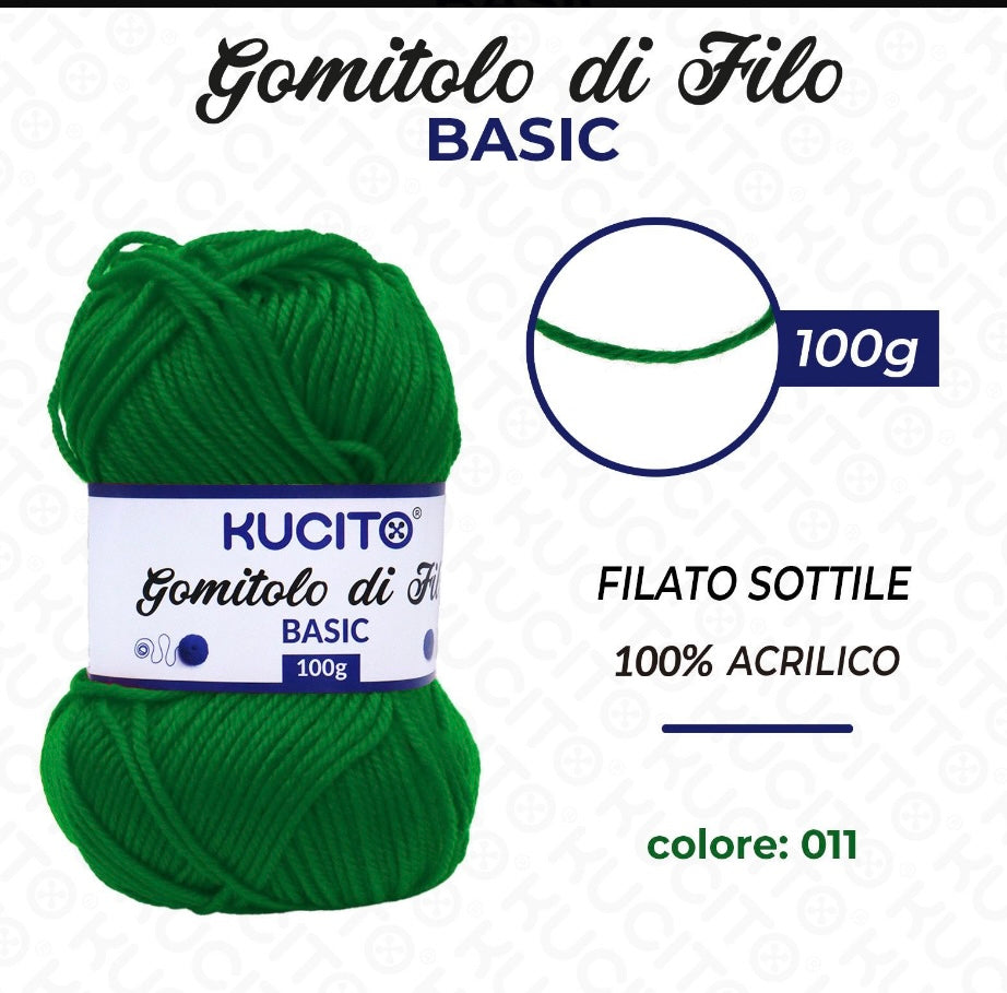Gomitolo di filo BASIC 100g FGD MODA