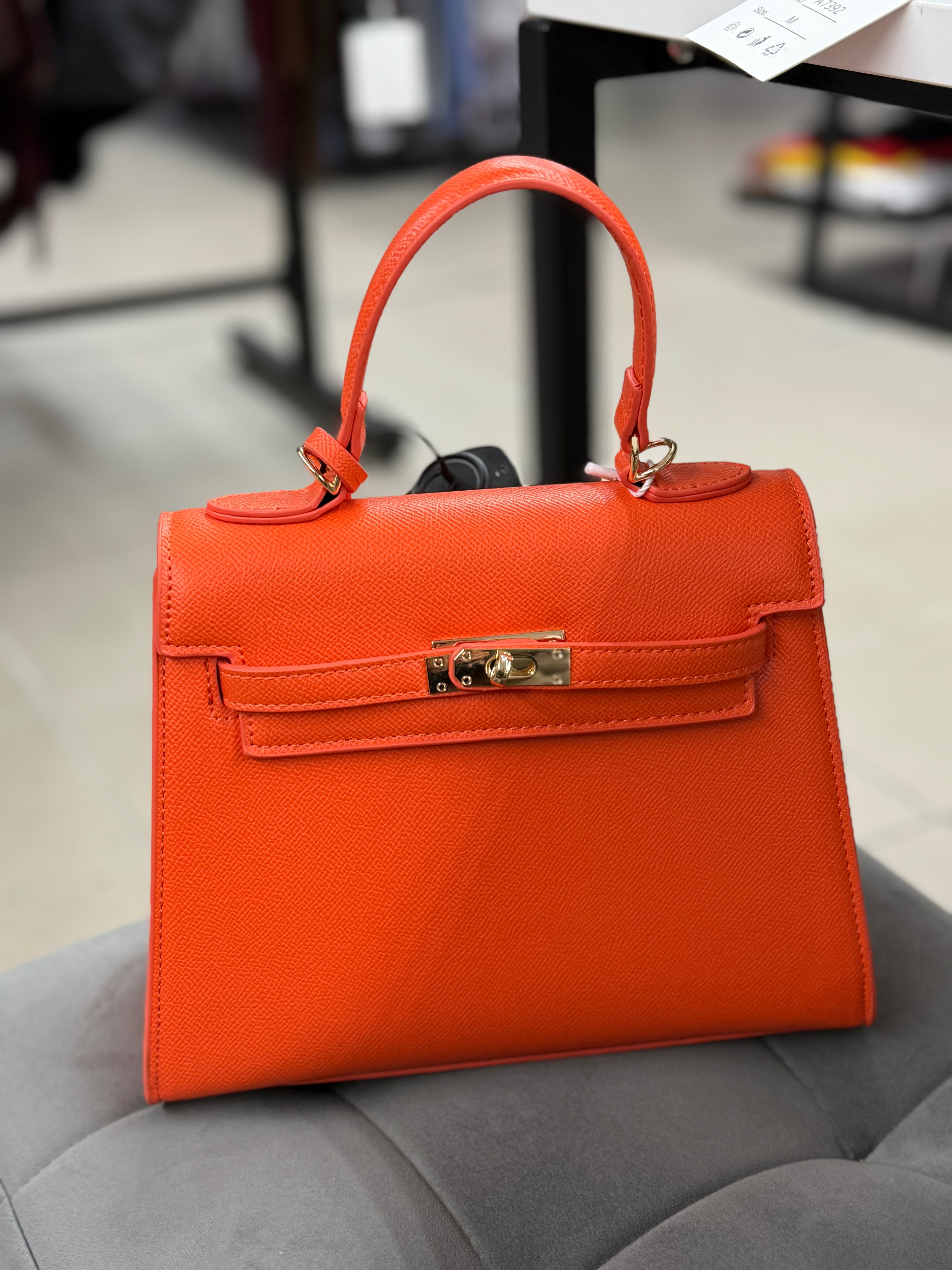Borsa con tracolla tinta unita Medium FGD MODA