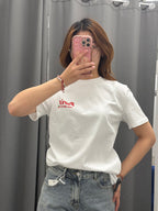 T-Shirt In Cotone Con Città LUMINA LUMINA