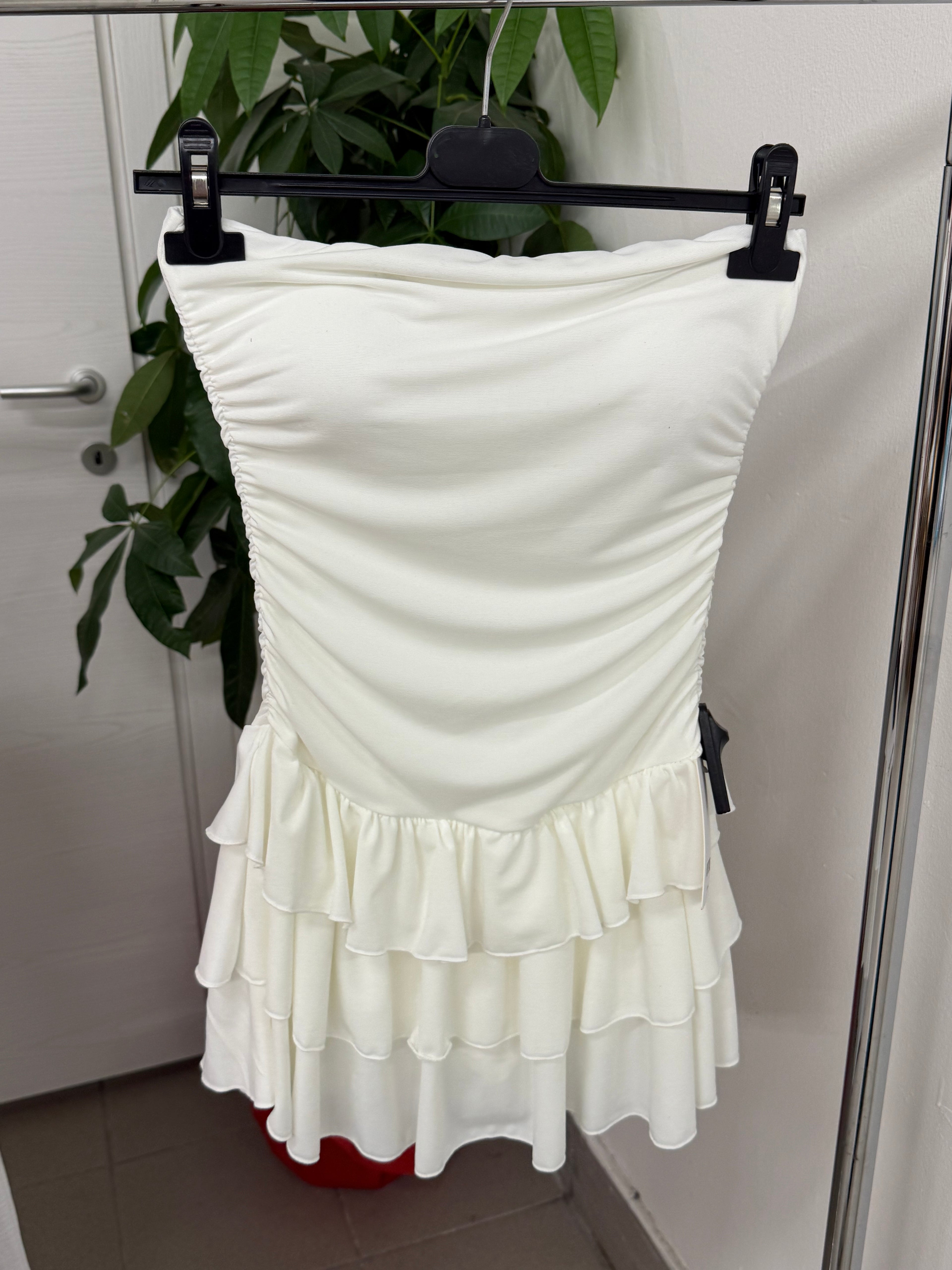 Abito skort con drappeggio laterale FGD MODA
