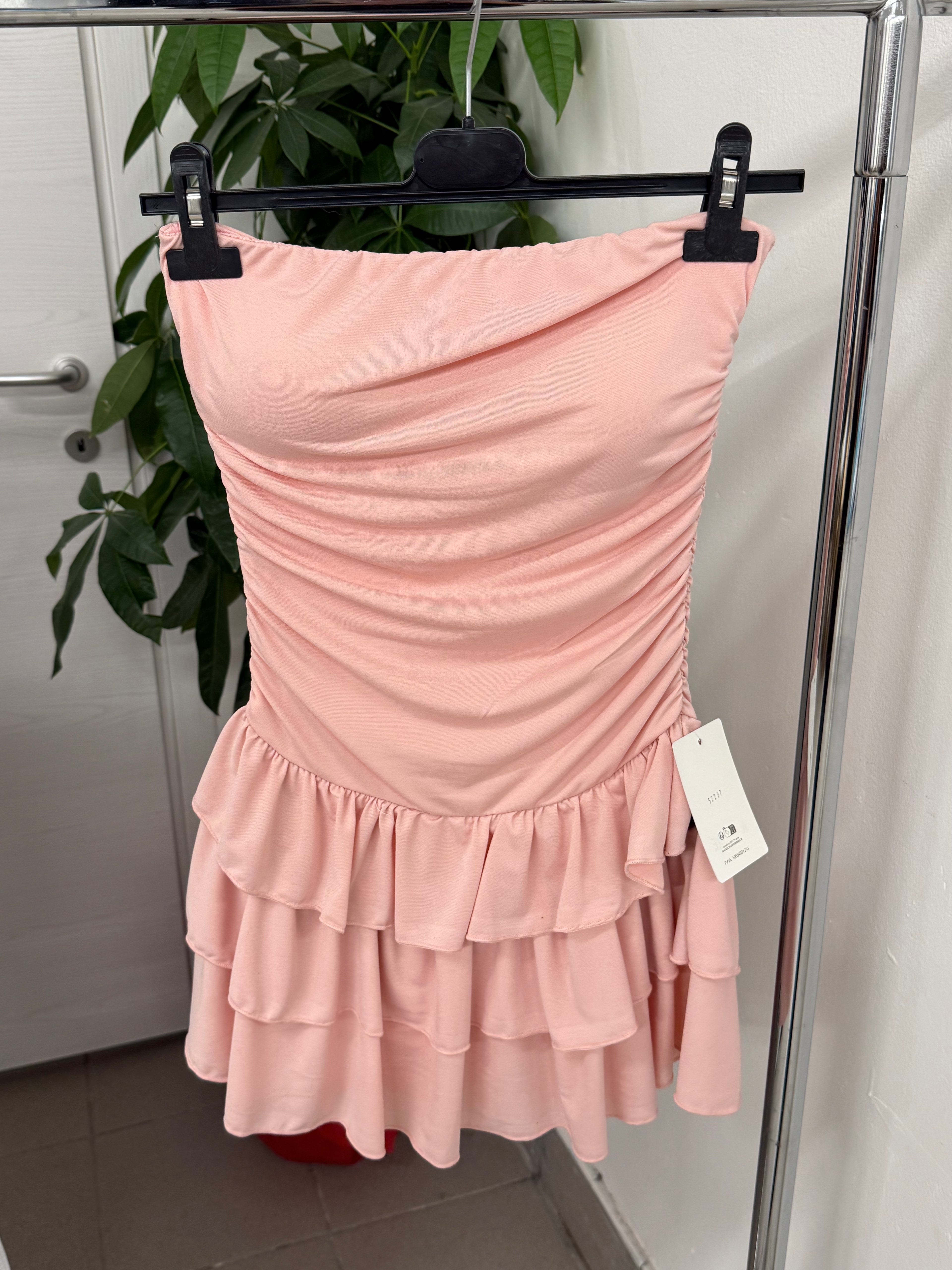 Abito skort con drappeggio laterale FGD MODA