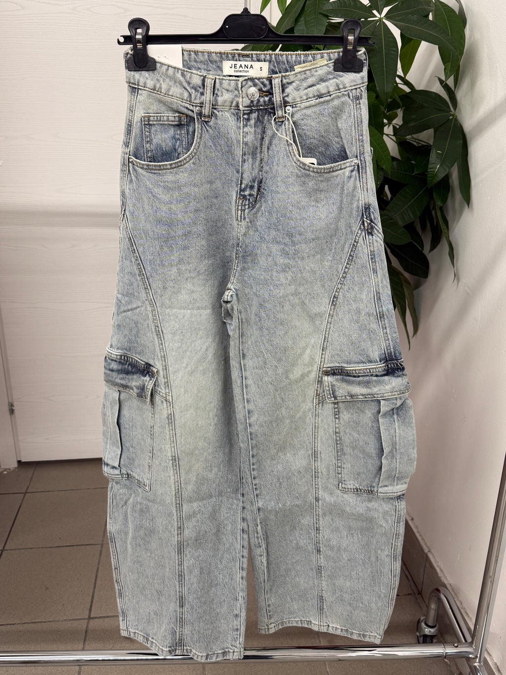 Jeans a palloncino cargo FGD MODA