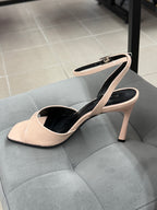 Décolleté sandalo con punta squadrata tacco 10cm M085 FGD MODA