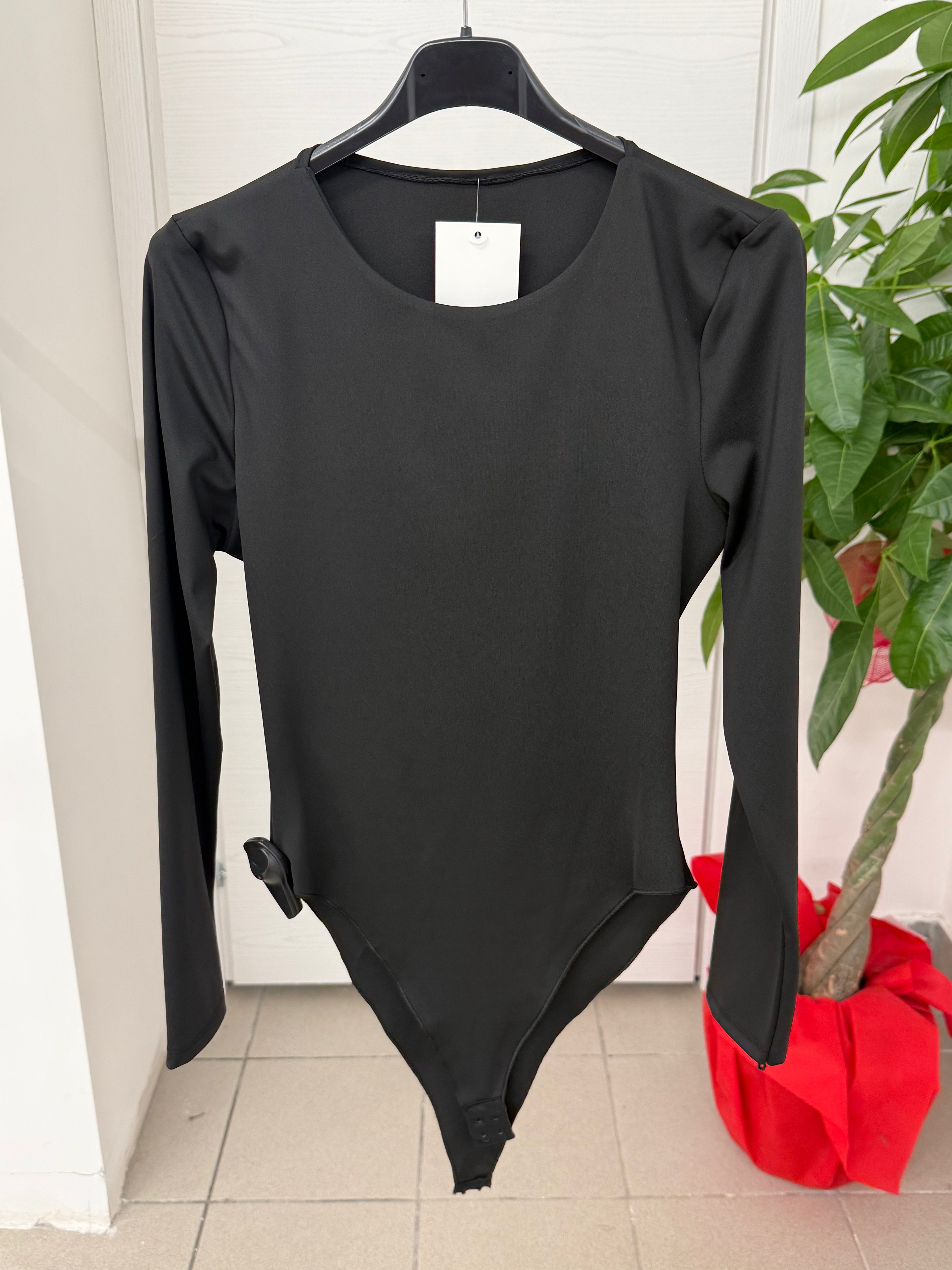 Body tinta unita in lycra FGD MODA
